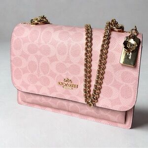 New Coach Limited Edition Klare Crossbody Shoulder Bag Powder Pink 2026 Release